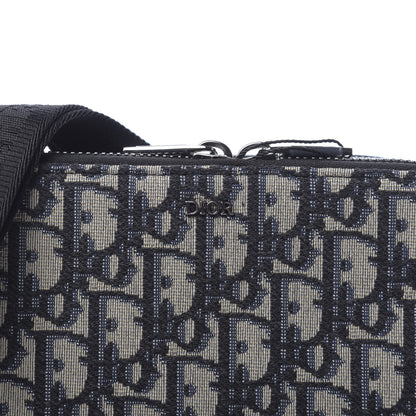 Christian Dior Oblique Pouch Navy Blue 11 of 12