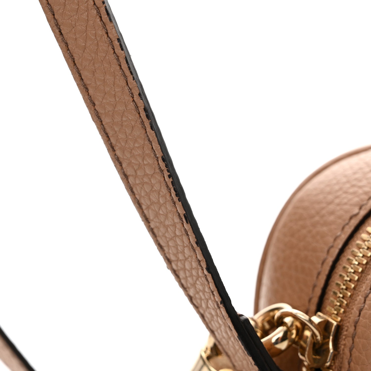 Gucci Pebbled Calfskin Small Soho Disco Bag Rose Beige 11 of 11