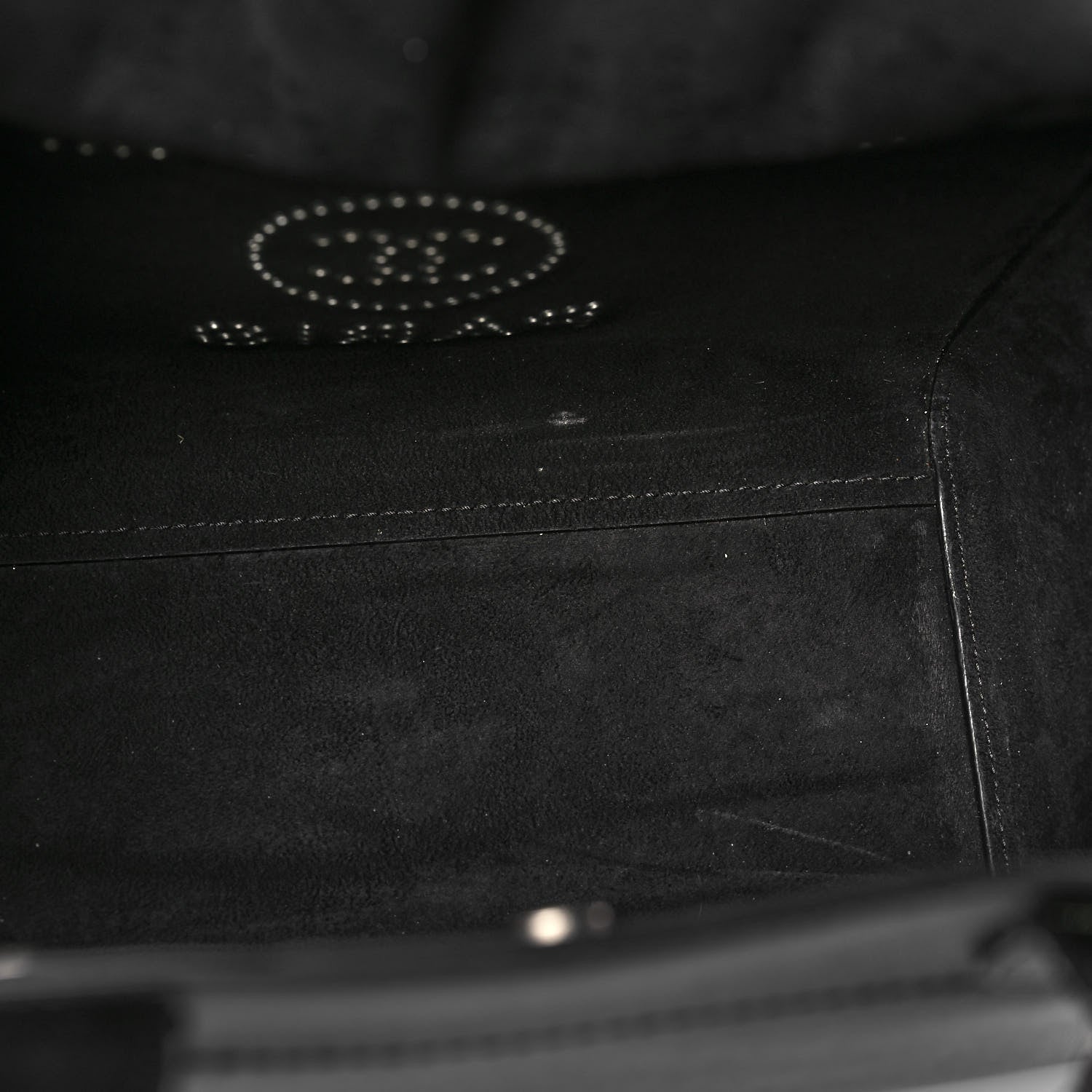 Chanel Caviar Small Studded Deauville Tote Black 11 of 11