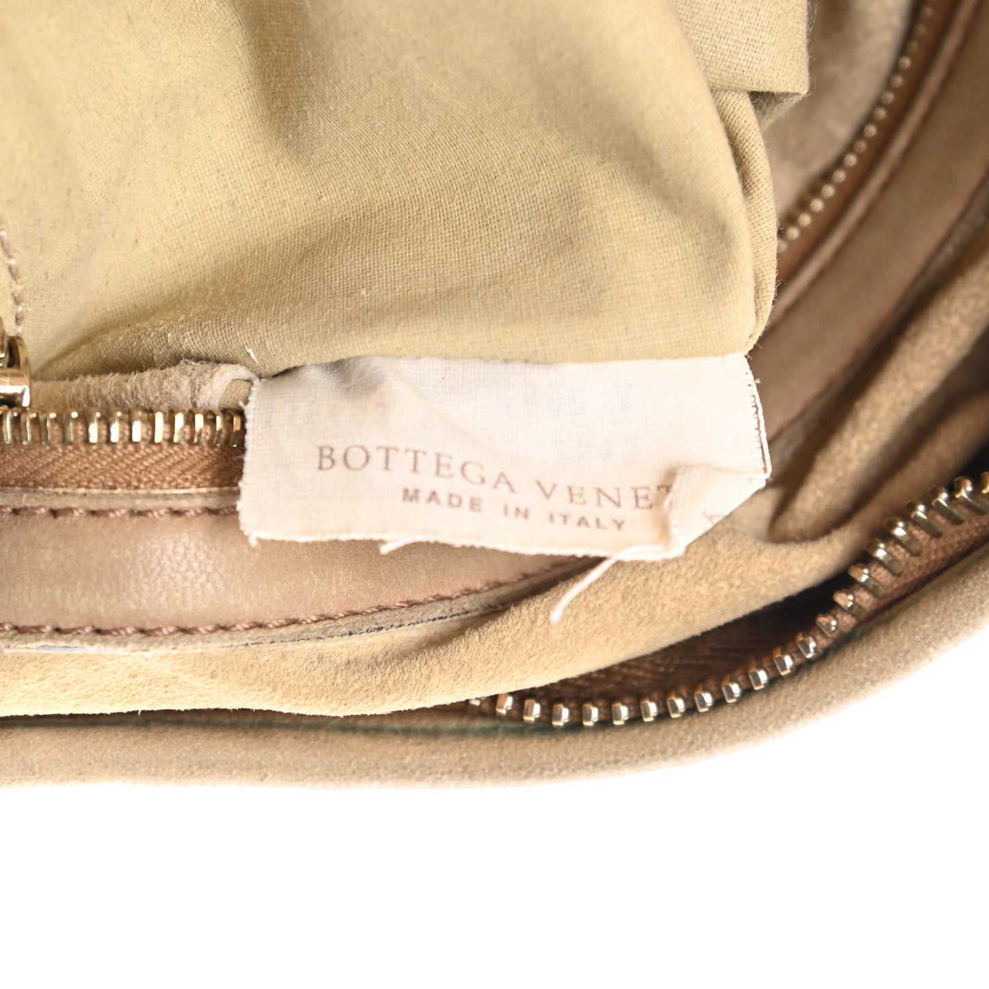 Nappa Intrecciato Medium Veneta Hobo Camel