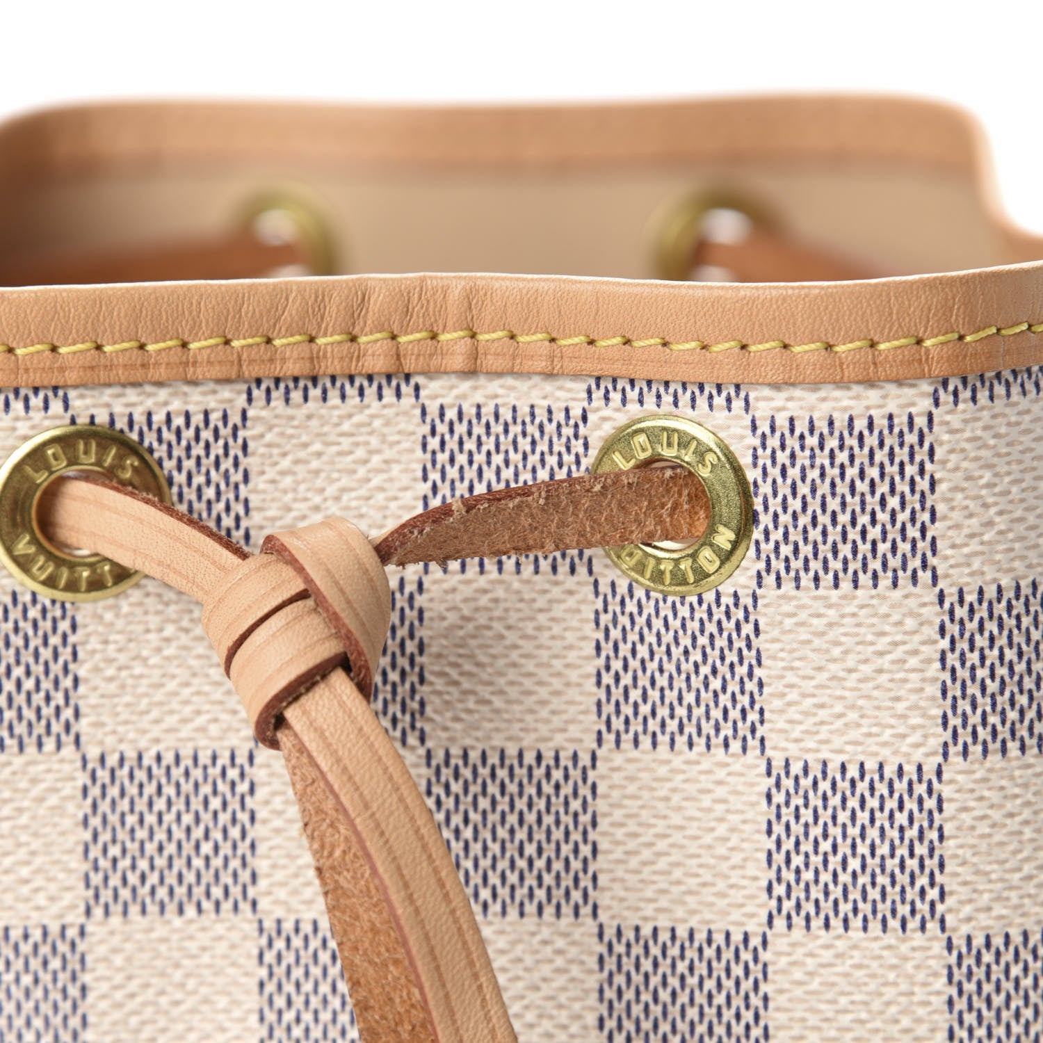 Louis Vuitton Damier Azur Noe BB 7 of 10