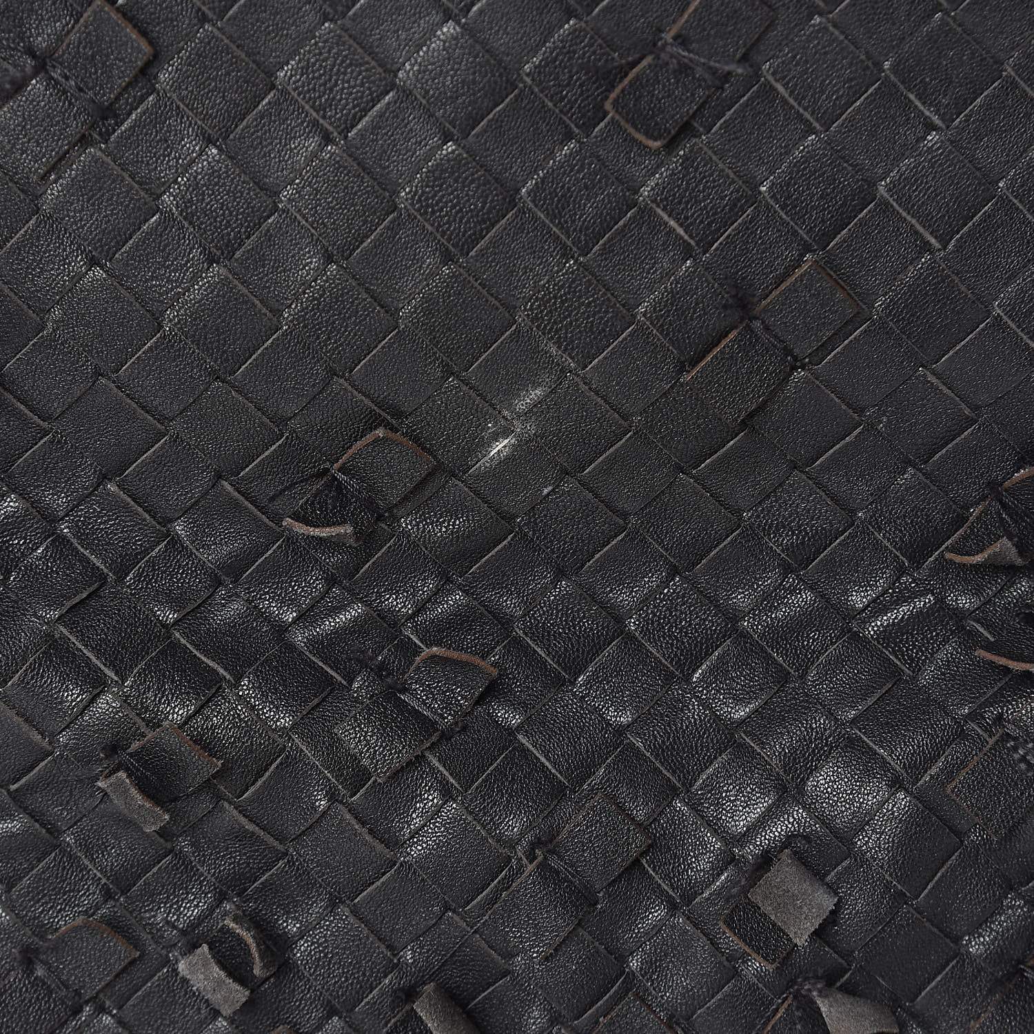 Bottega Veneta Nappa Intrecciato Frayed Tote Black 8 of 10