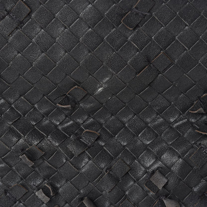 Bottega Veneta Nappa Intrecciato Frayed Tote Black 8 of 10