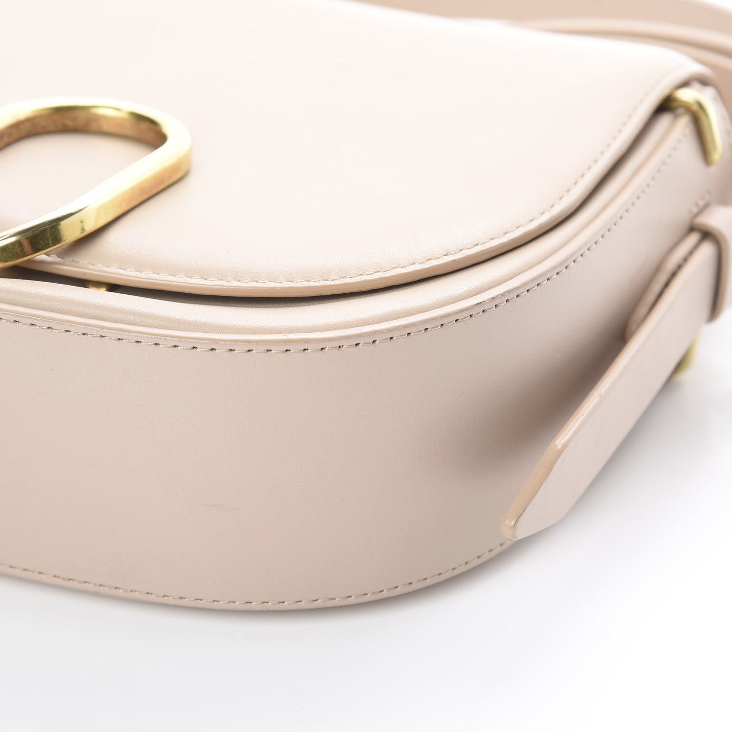 3.1 Calfskin Alix Saddle Crossbody Bag Cashew