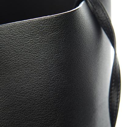 Saint Laurent Calfskin Large Shopping Tote Black 10 of 14