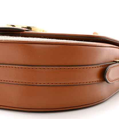 Louis Vuitton Canvas Smooth Calfskin LV Pont 9 Soft MM Caramel Brown 9 of 10