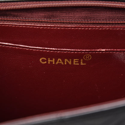 Chanel Lambskin Quilted XL Jumbo Single Flap Black 6 of 20