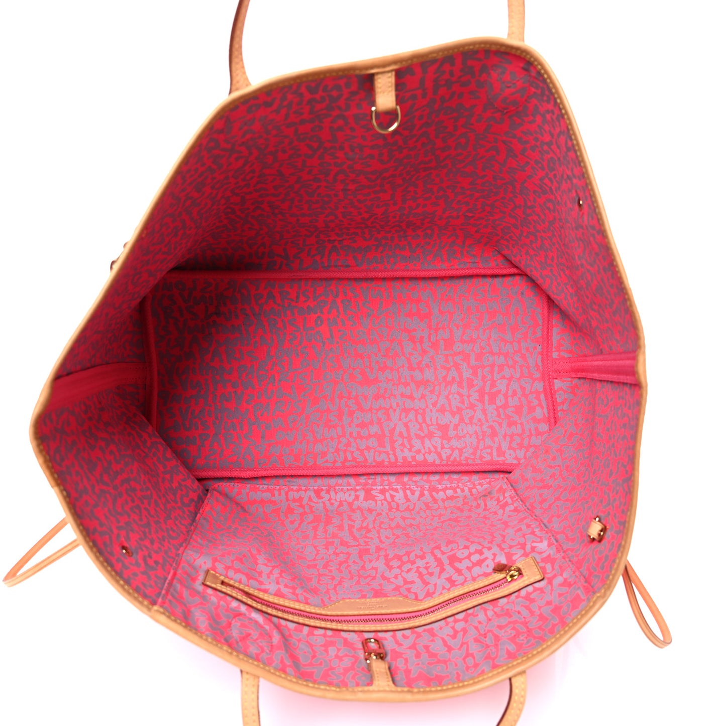Monogram Graffiti Neverfull GM Fuchsia
