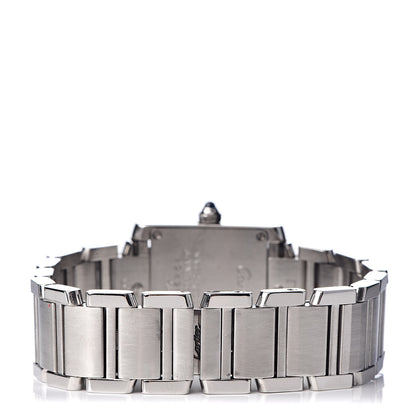 Cartier Stainless Steel 20mm Tank Francaise Quartz Watch 4 of 6