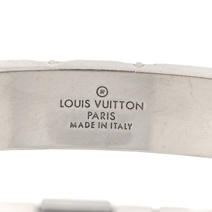 Louis Vuitton Zamac Palladium Monogram Chain Bracelet Silver 4 of 5