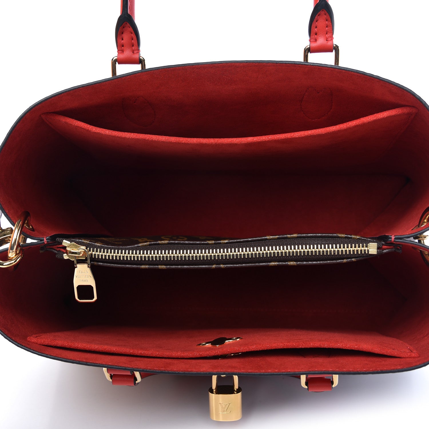 Louis Vuitton Monogram Flower Tote Coquelicot 5 of 10