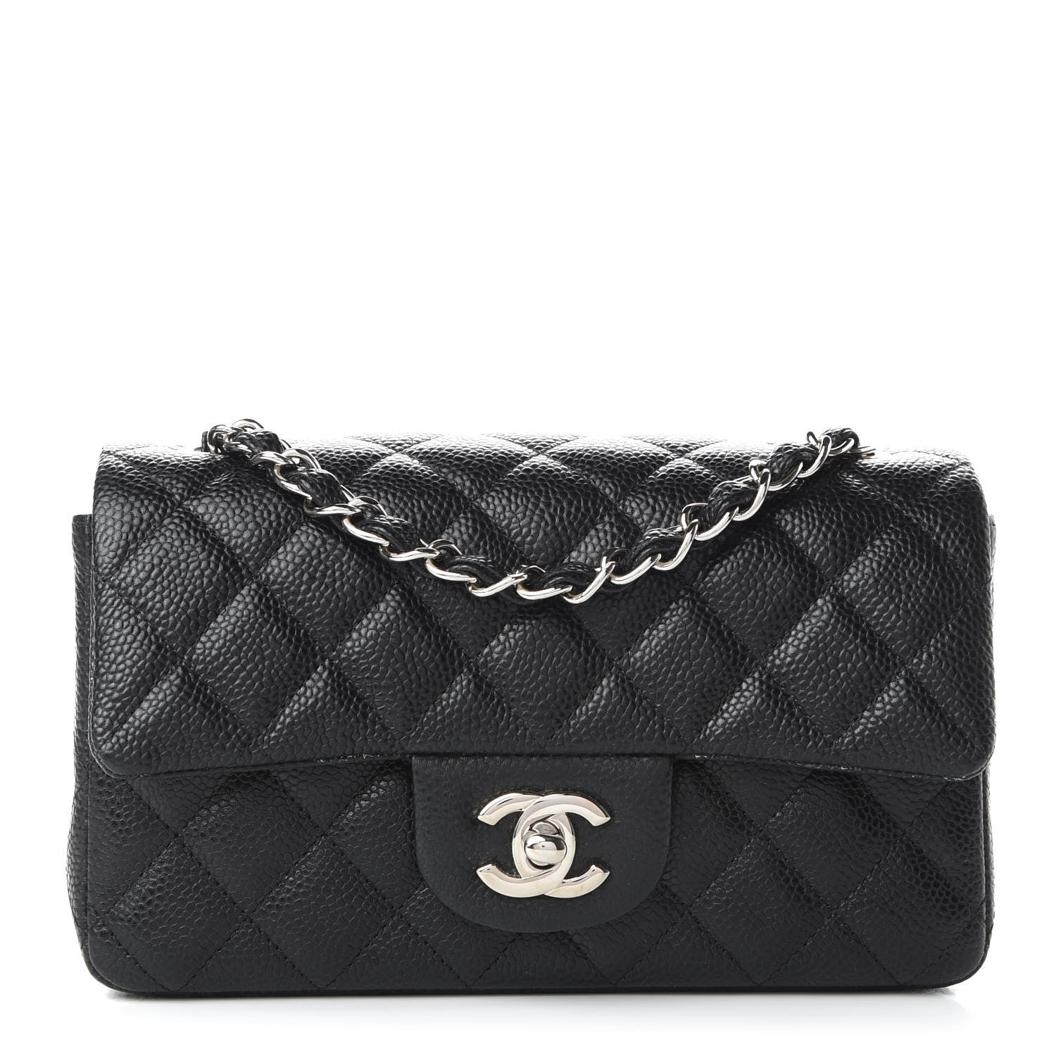 Chanel Caviar Quilted Mini Rectangular Flap Black 1 of 10