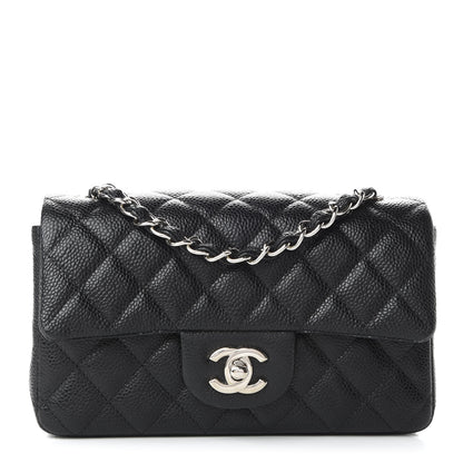 Chanel Caviar Quilted Mini Rectangular Flap Black 1 of 10