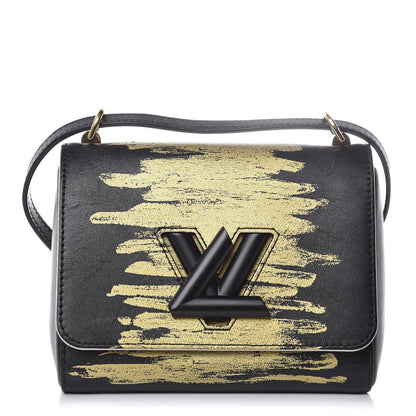 Louis Vuitton Calfskin Twist Shoulder Bag PM Light Gold 1 of 8