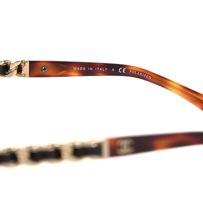 Chanel Butterfly Chain Sunglasses 5260Q Tortoise 6 of 8
