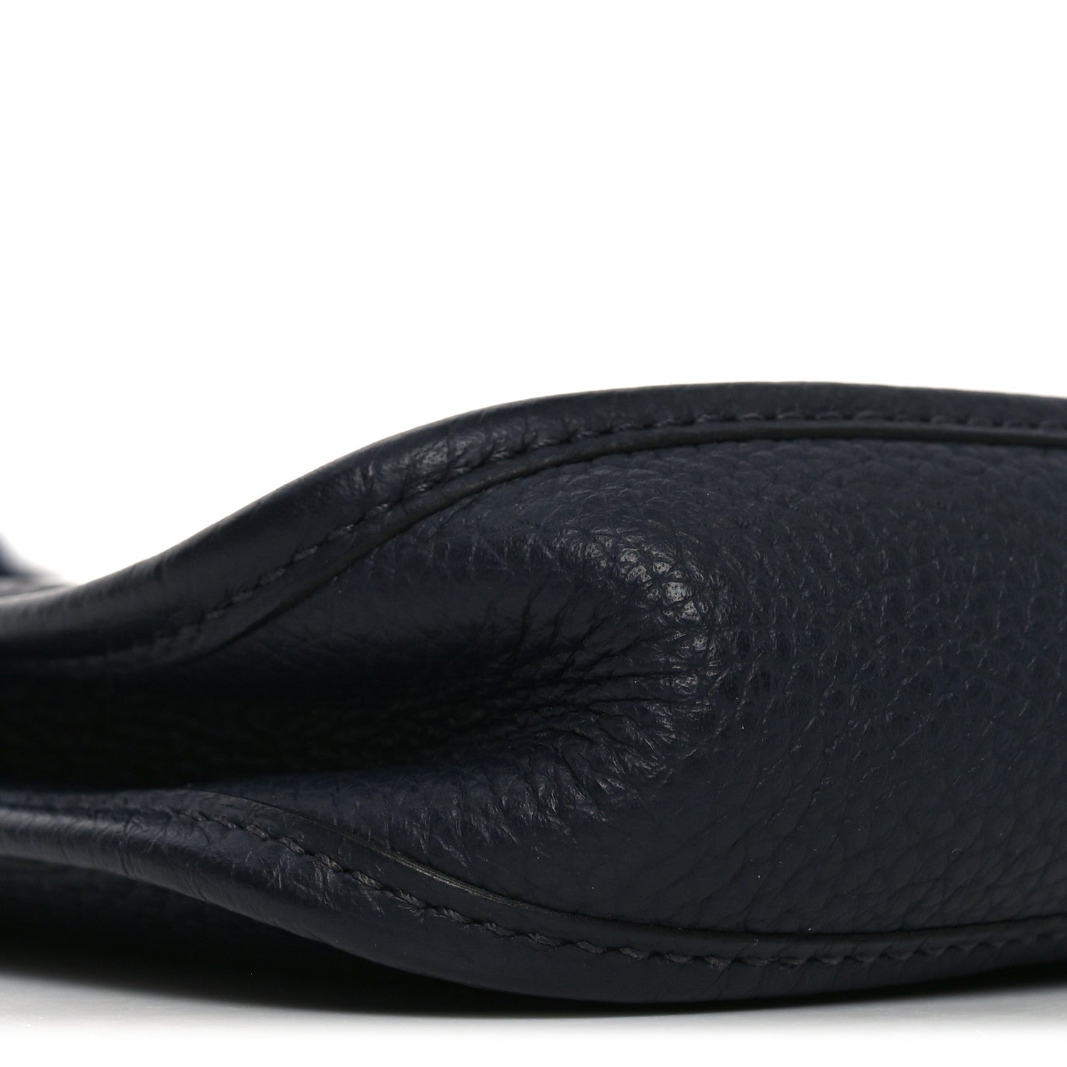 Hermes Taurillon Clemence Evelyne TPM  Bleu Nuit Bleu Indigo 9 of 10