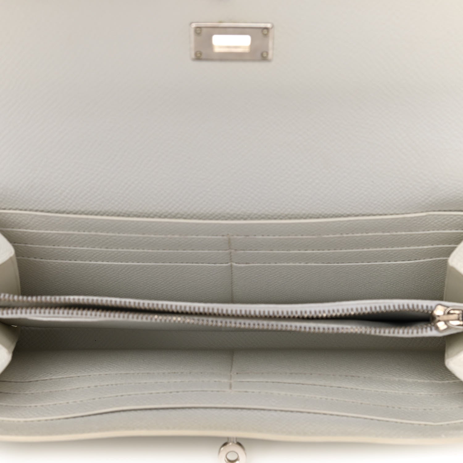 Hermes Epsom Kelly Longue Wallet White 5 of 11