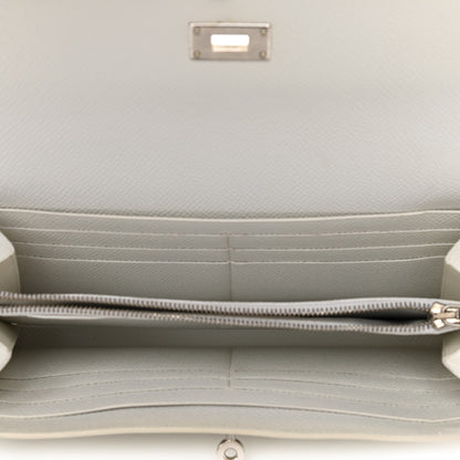 Hermes Epsom Kelly Longue Wallet White 5 of 11