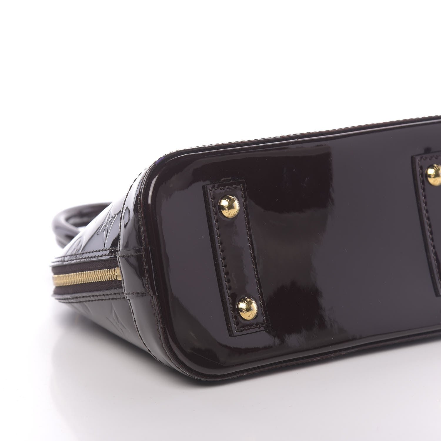 Louis Vuitton Vernis Alma BB Amarante 8 of 10