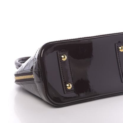 Louis Vuitton Vernis Alma BB Amarante 8 of 10
