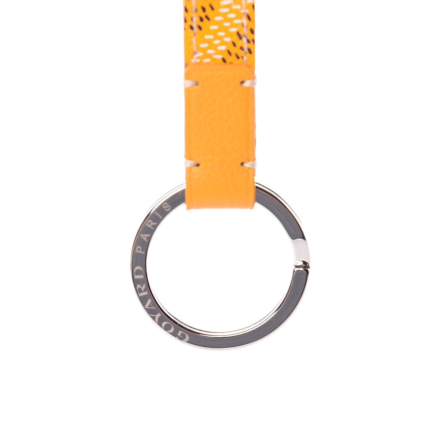 Goyard Goyardine Sesame Key Holder Yellow 3 of 6