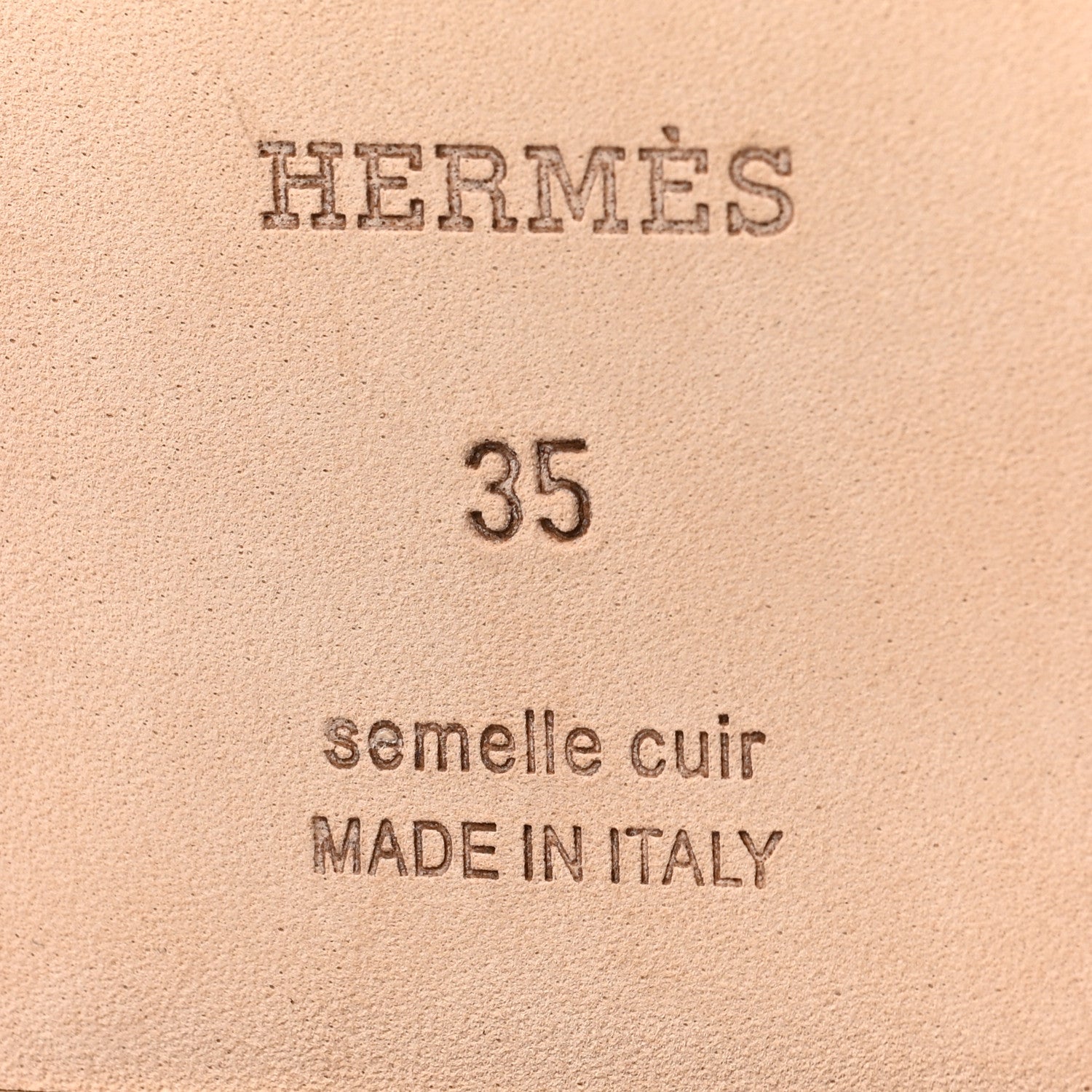 Hermes Denim Canvas Oran Sandals 35 Bleu Clair 6 of 8
