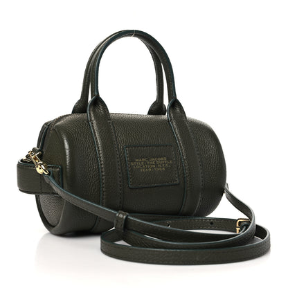Marc Jacobs Calfskin The Mini Duffle Bag Forest Green 3 of 9