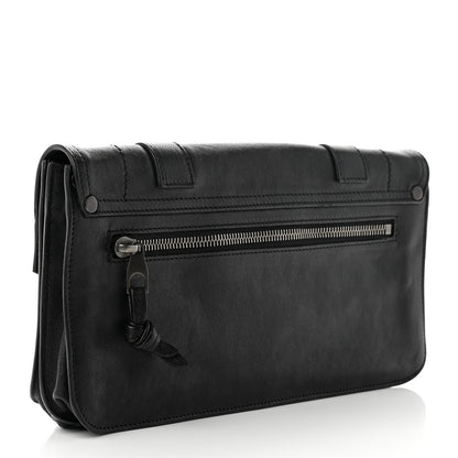 Proenza Schouler Lambskin PS1 Pochette Clutch Black 3 of 6
