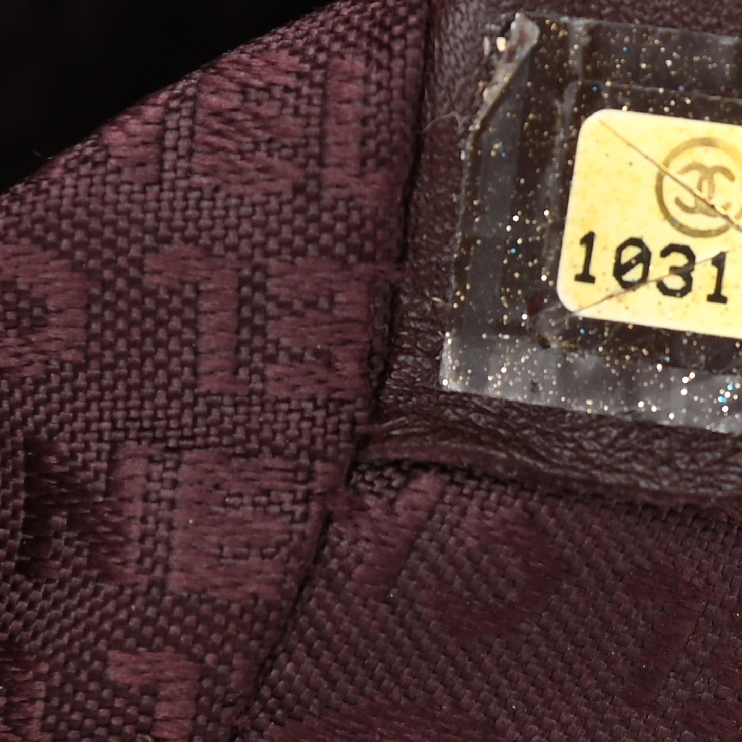 Lambskin Quilted Chain Accordion Flap Brown