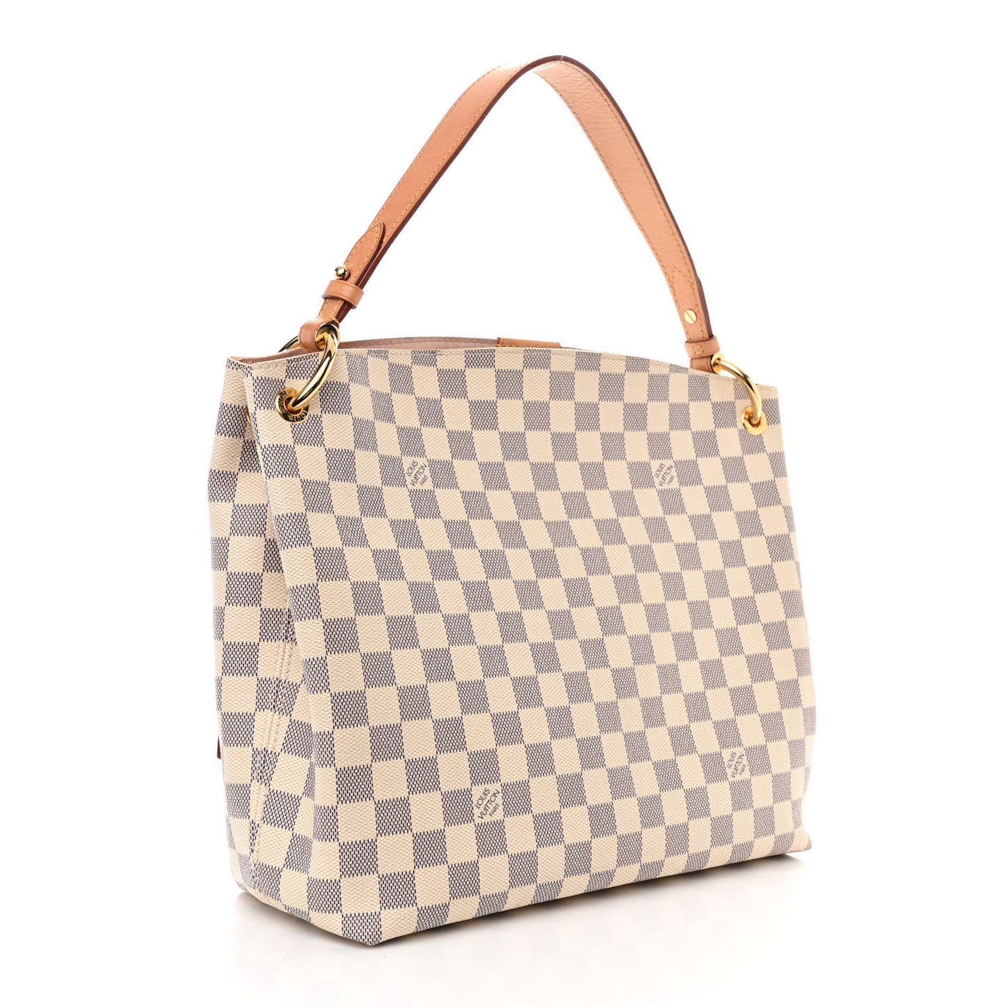 Damier Azur Graceful PM Rose Ballerine