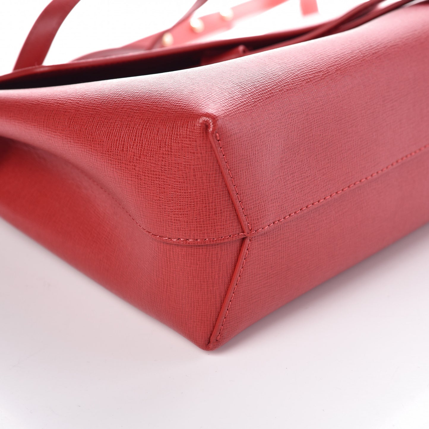 Saffiano Mini Lady Bag Flamma