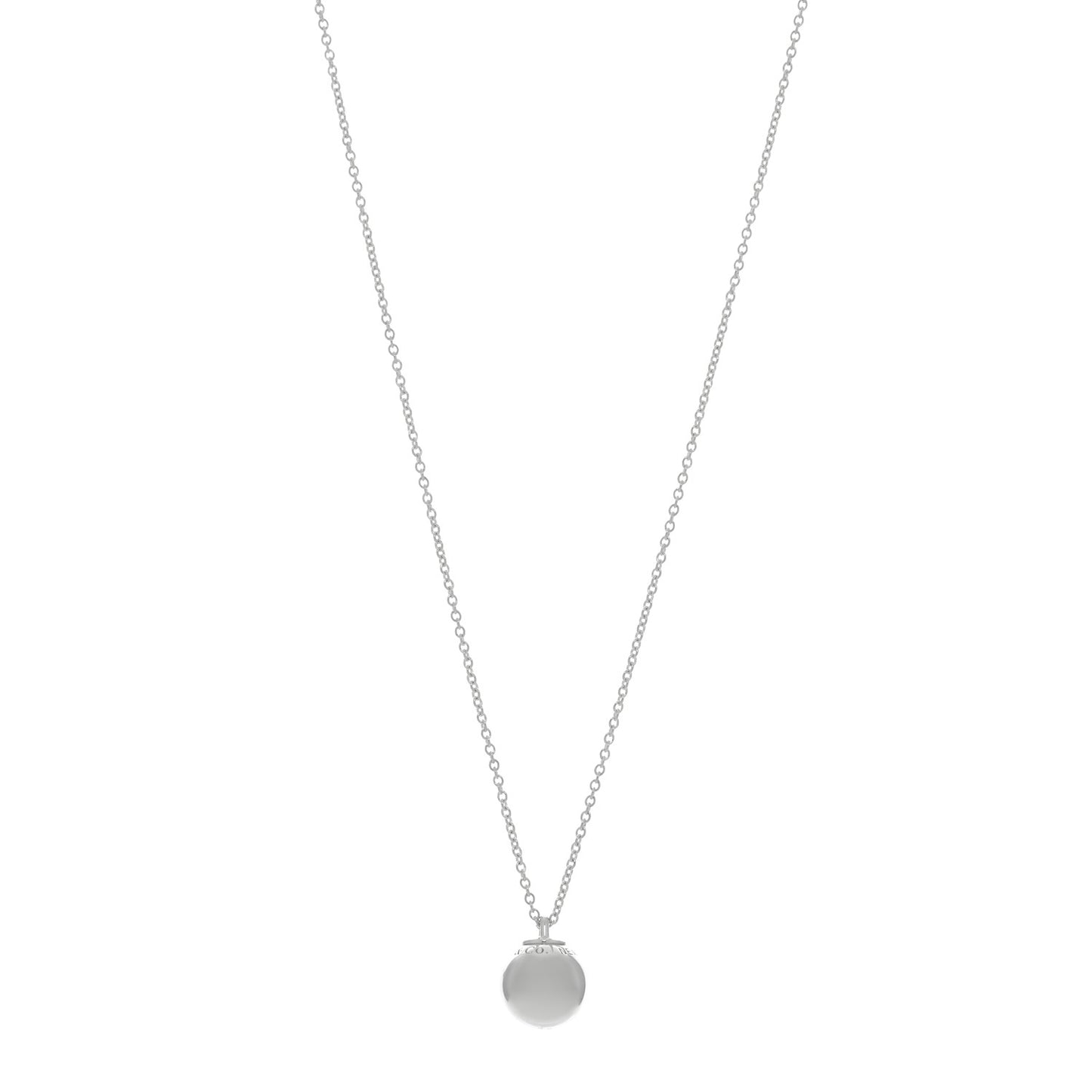 Sterling Silver 12.75mm HardWear Ball Pendant Necklace