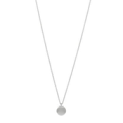Tiffany Sterling Silver 12.75mm HardWear Ball Pendant Necklace 1 of 4