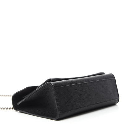Louis Vuitton Soft Calfskin My Lockme Chain Bag BB Black 4 of 11