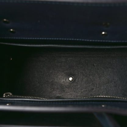 Givenchy Smooth Calfskin Small Horizon Satchel Night Blue 5 of 8