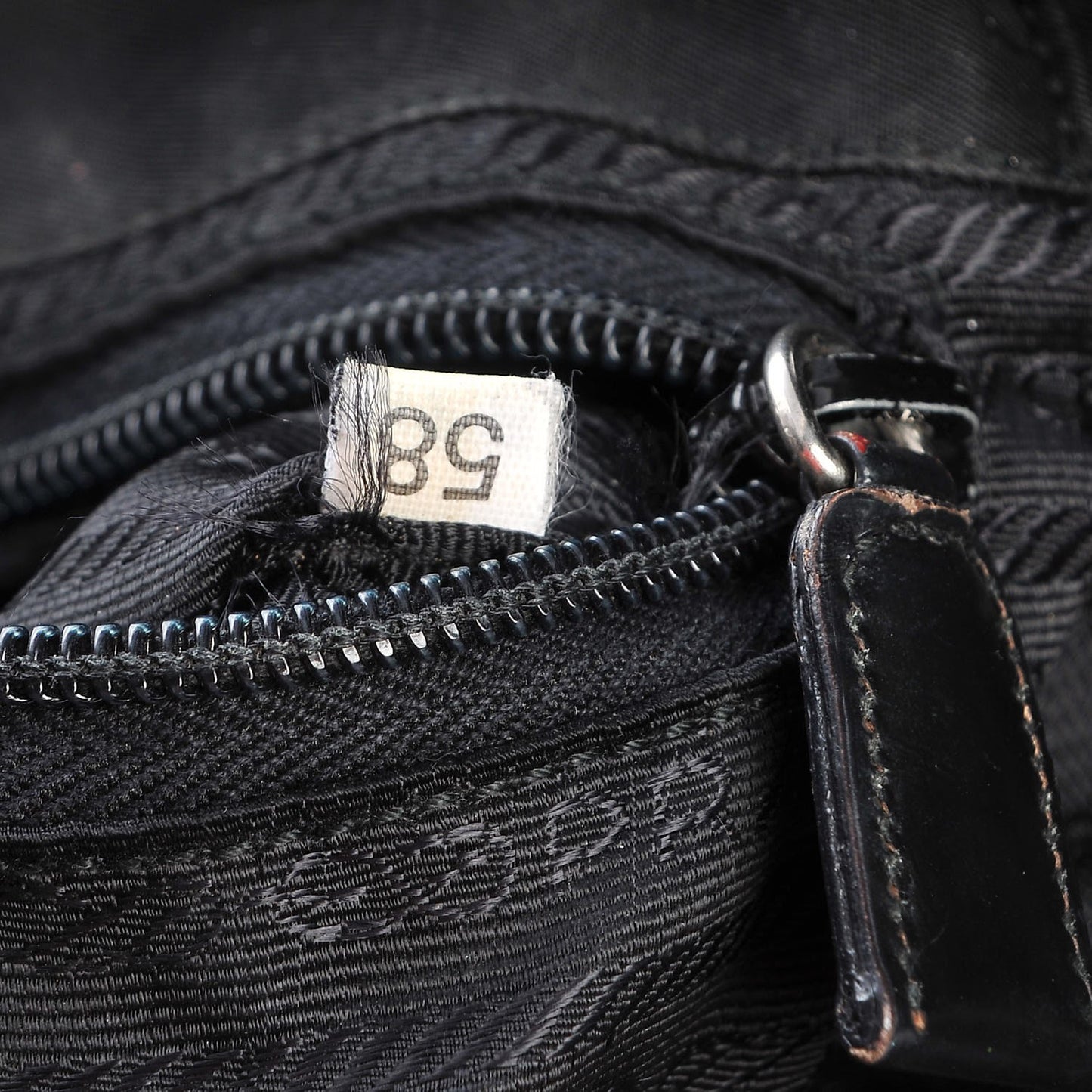 Nylon Vela Small Backpack Black