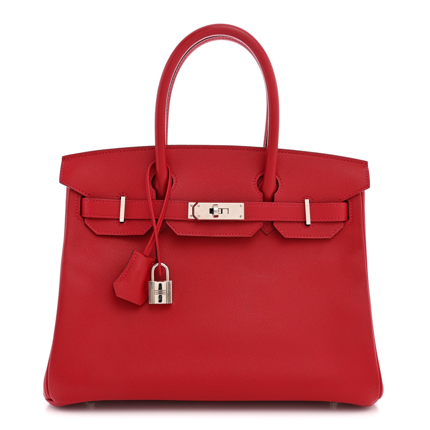 Hermes Epsom BIRKIN 30 Rouge Casaque 1 of 10