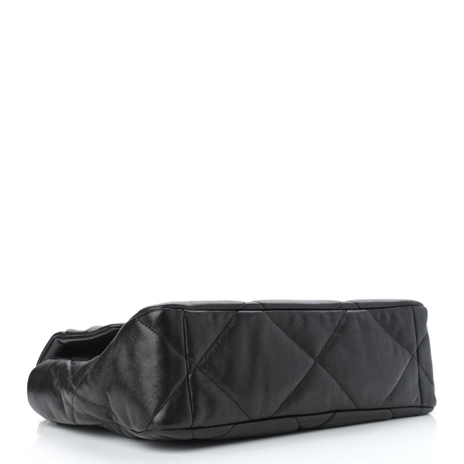 Chanel Lambskin Quilted Large Chanel 19 Flap Black 4 of 11