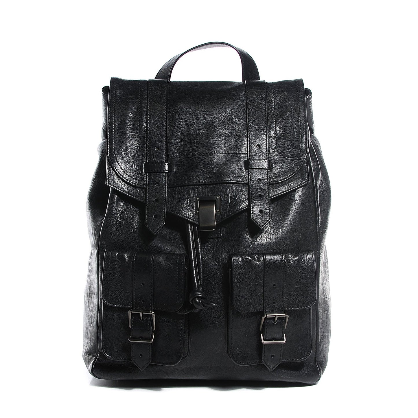 Lambskin PS1 Backpack Black