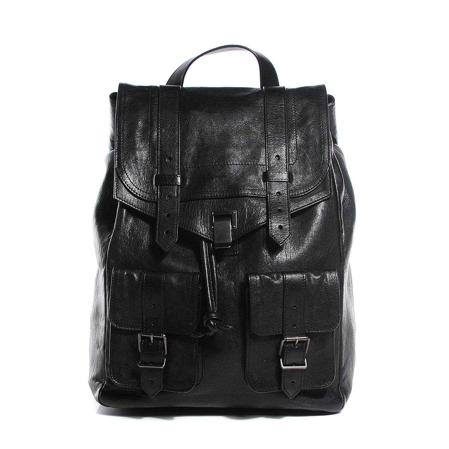 Proenza Schouler Lambskin PS1 Backpack Black 1 of 10