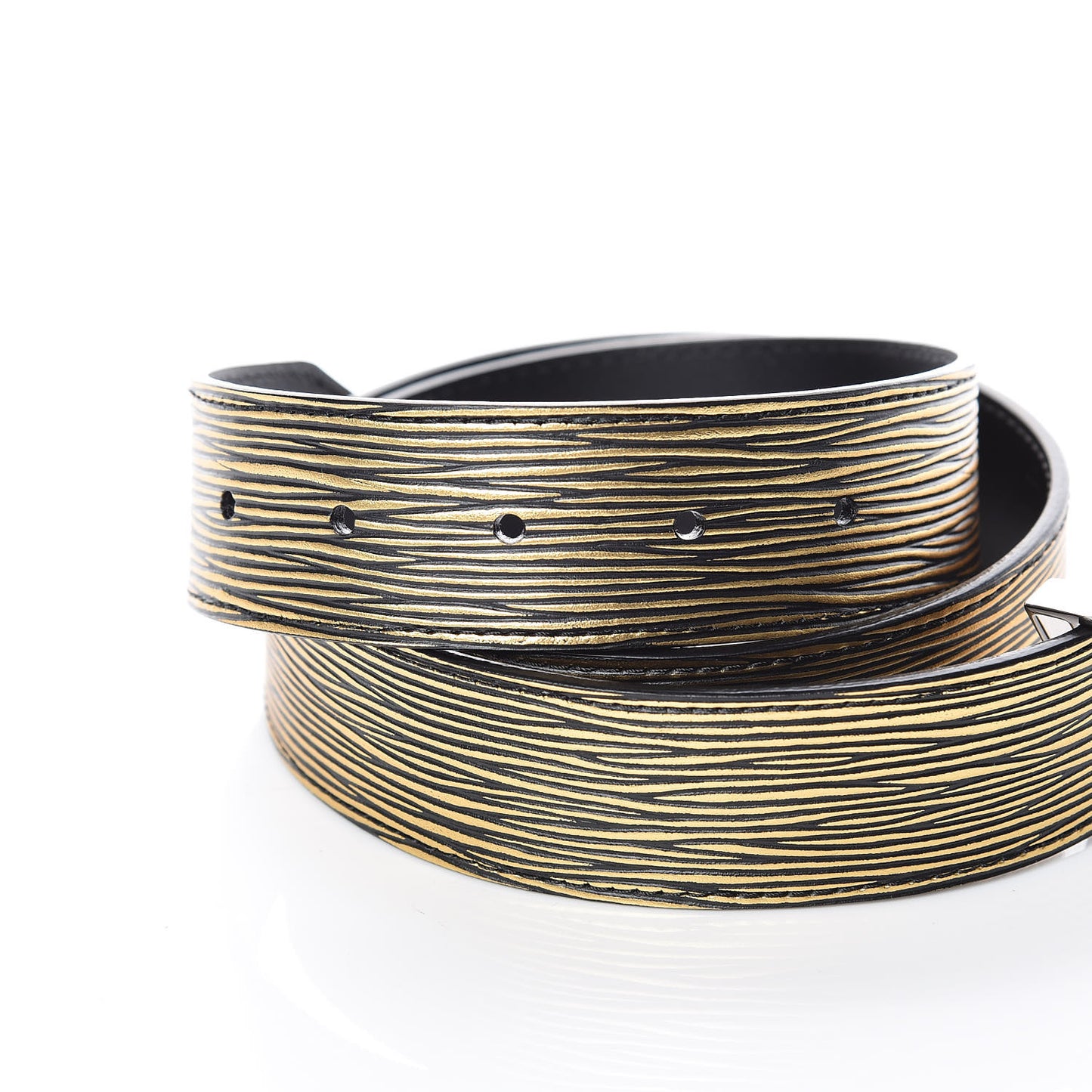 Epi Essential V 32MM Belt 85 34 Gold