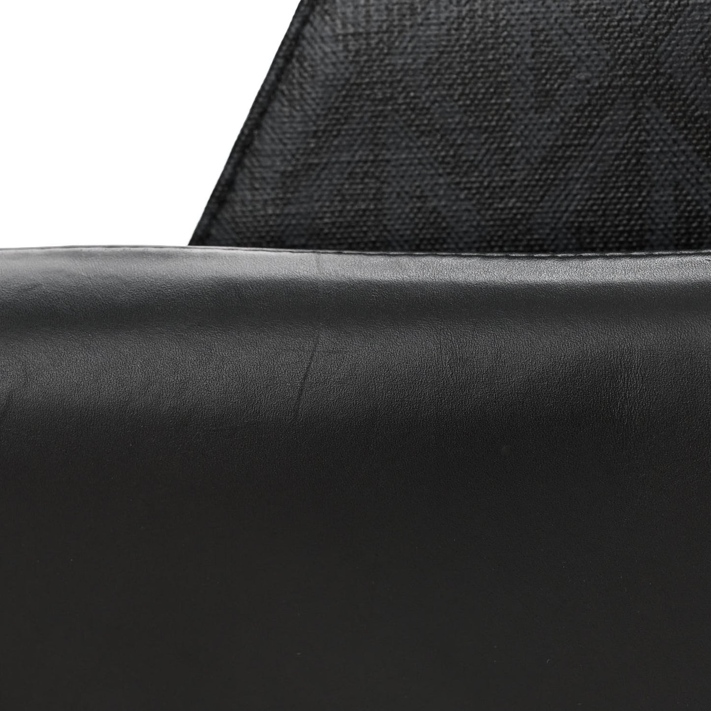 Smooth Calfskin Canvas CD Diamond Mens Saddle Bag Black