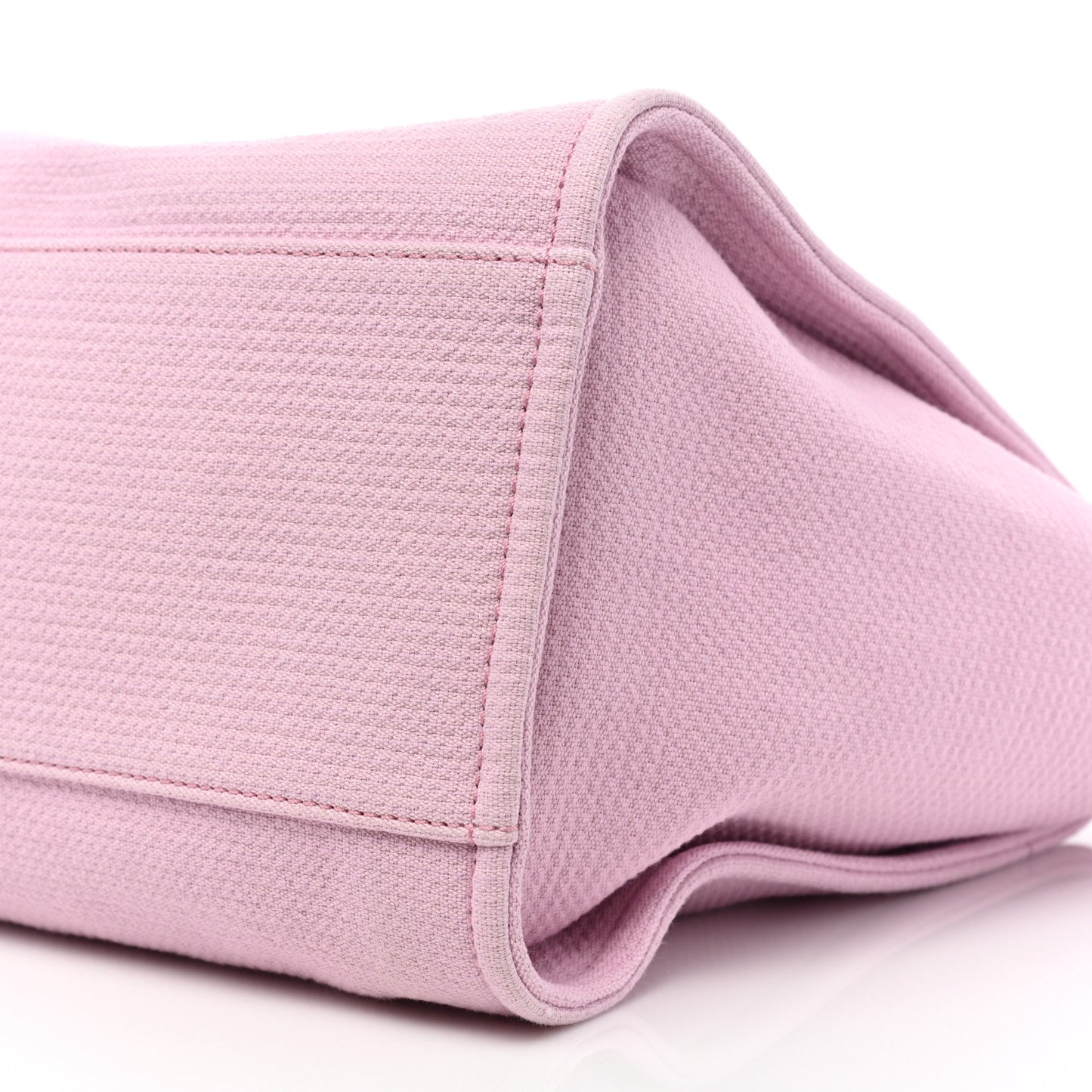 Mixed Fibers Medium Deauville Tote Dark Pink