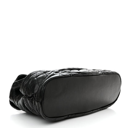 Chanel Lambskin Quilted Sharpei Flap Black 4 of 12