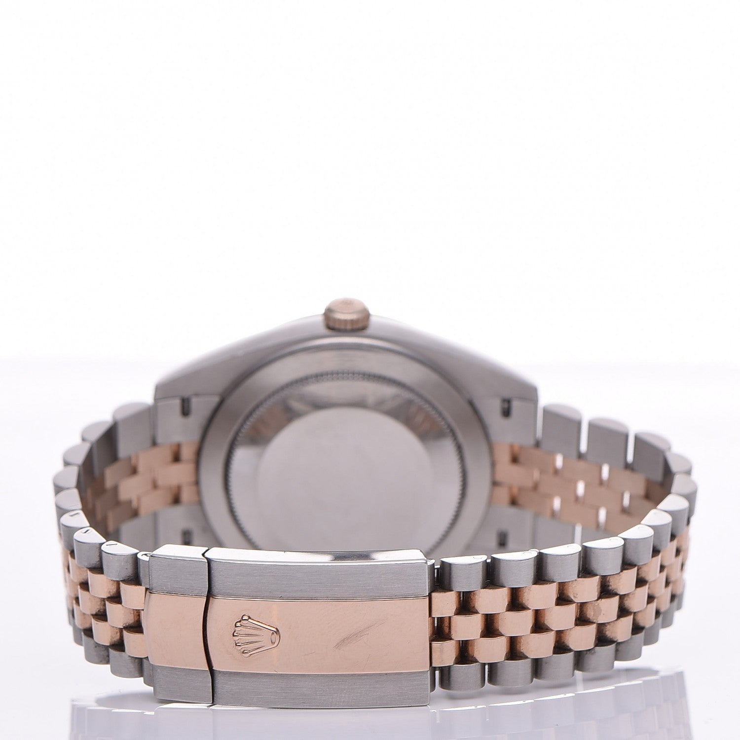 Rolex Stainless Steel 18K Everose Gold Diamond 41mm Oyster Perpetual Datejust Watch Sundust 126331 13 of 18