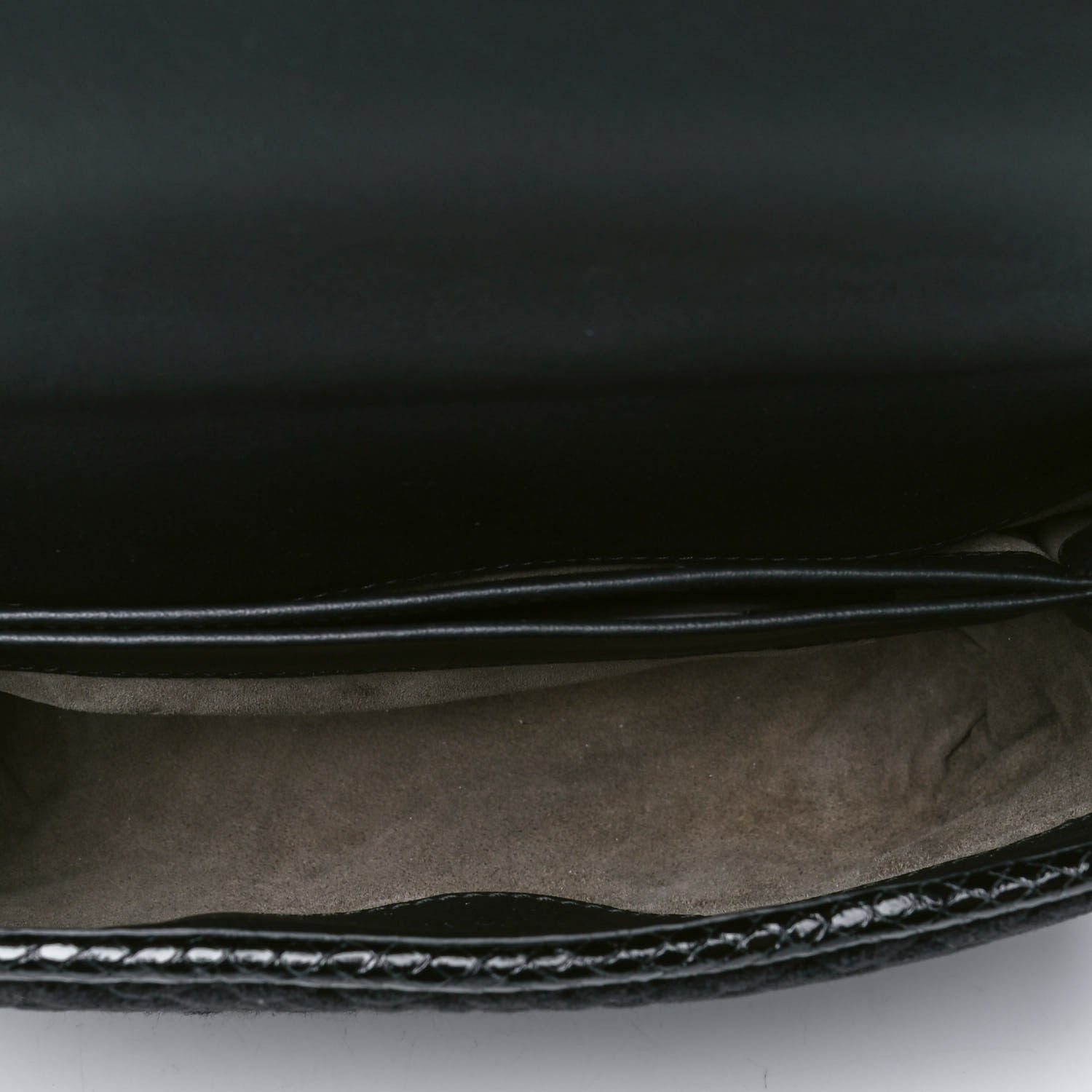 Bottega Veneta Velvet Ayers Baby Olimpia Shoulder Bag Black 4 of 4