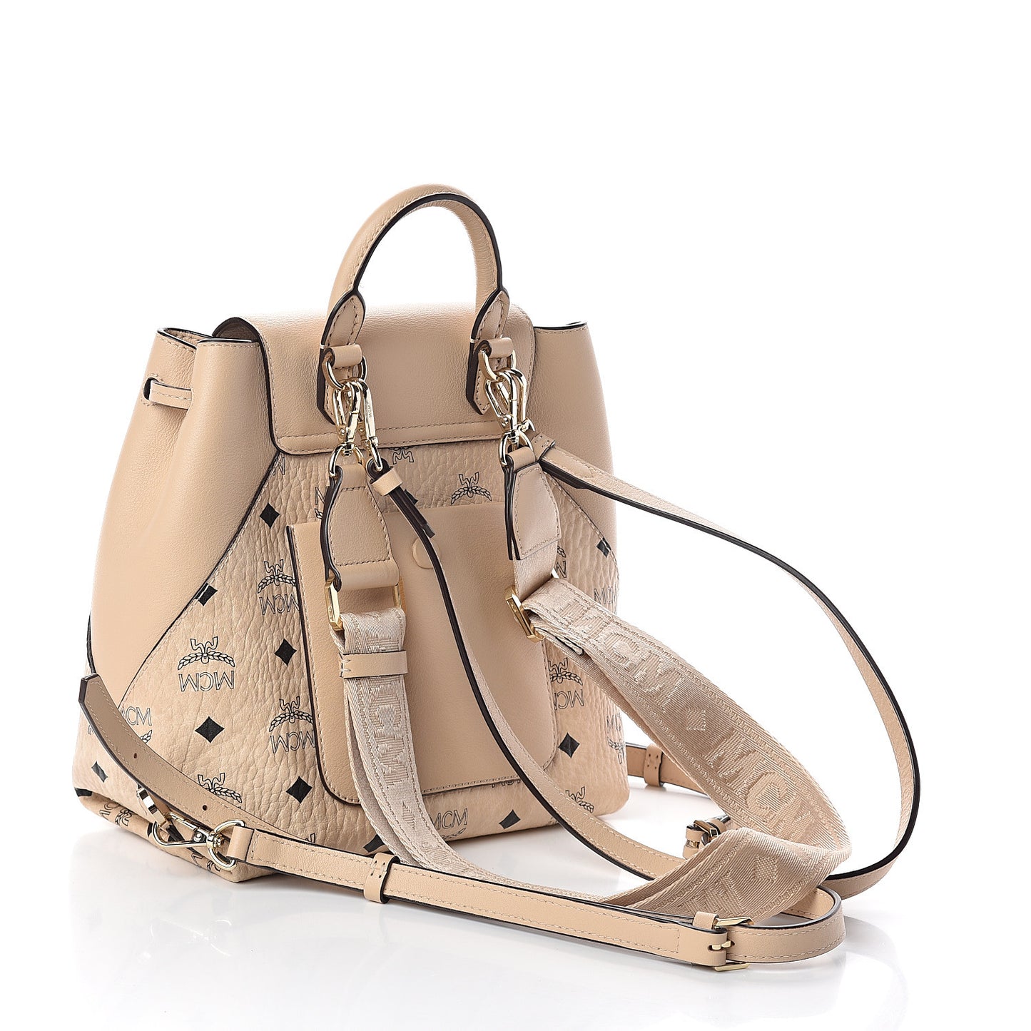 Visetos Small Essential Backpack Beige