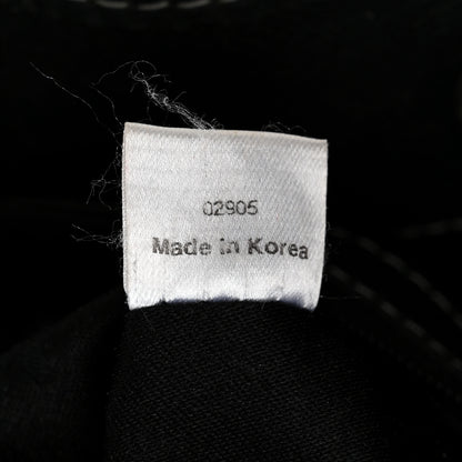 MCM Visetos Drawstring Bucket Bag Black 7 of 11