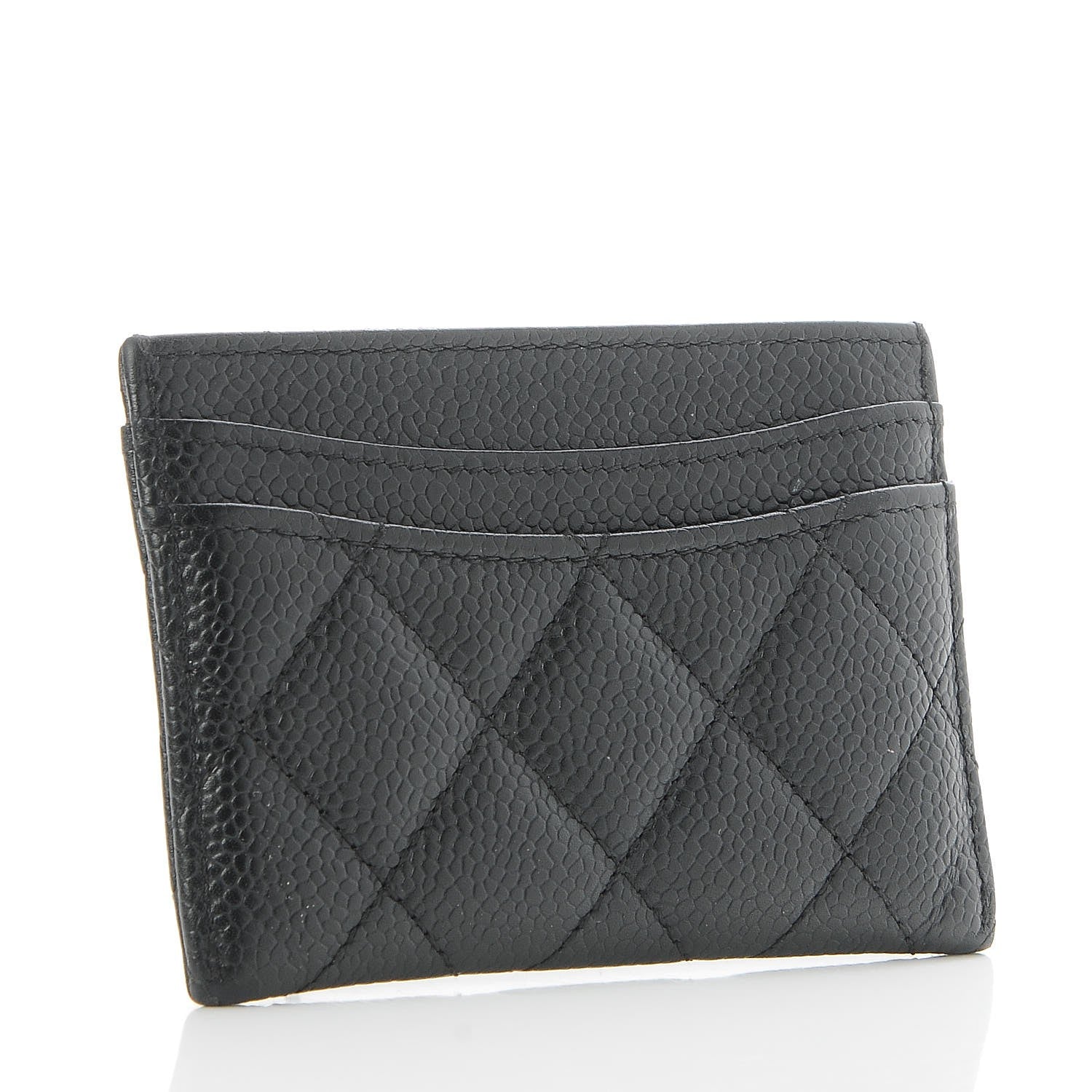 Chanel Caviar Quilted Card Holder Black 3 of 8