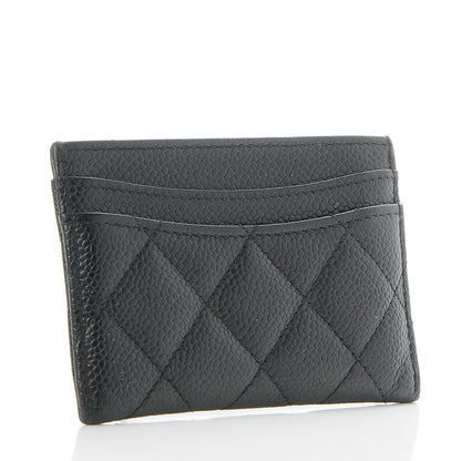 Chanel Caviar Quilted Card Holder Black 3 of 8